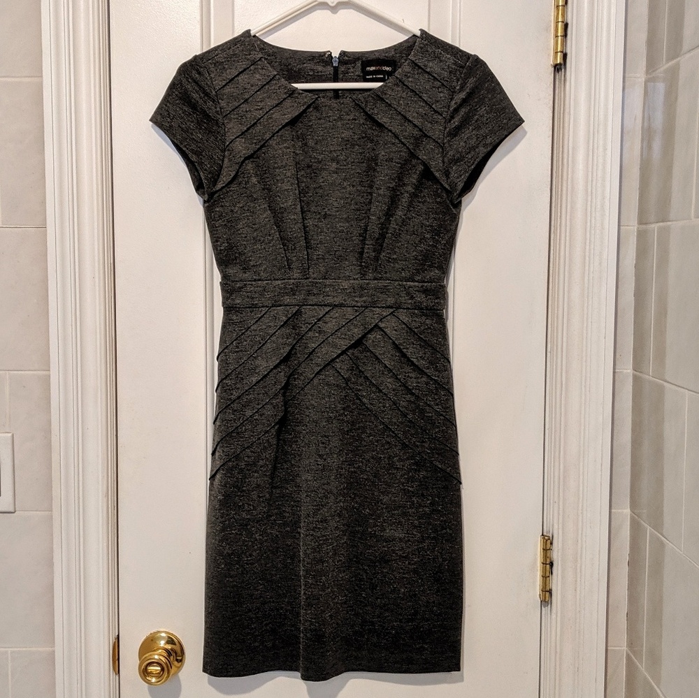MAX & CLEO pintuck dress